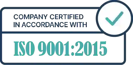 Company Certified ISO 9001:2015