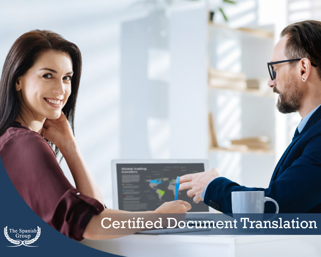 Certified Document Translation
